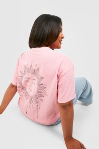 Camiseta Personalizada para Mujer, Estilo Casual, Poliéster/Algodón, Diseño Impreso DTG, Ropa Moderna para Mujer, Estilo Urbano - Product Image 3
