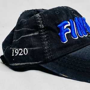 หมวกแก๊ปยีนส์สีดำ Zeta Phi Beta รุ่น Finer แต่งลายปักสีน้ำเงิน ปี 1920 หมวกเบสบอลสำหรับชมรมนักศึกษา ปรับขนาดได้ หมวกแฟชั่นสำหรับผู้หญิง - Product Image 6