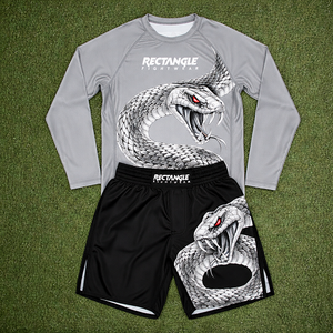 ชุดเสื้อกันผดผื่นสำหรับผู้ชายชุดสั้น MMA แบบปรับแต่งได้ - Product Image 4