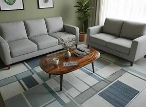 Mesa de Centro Moderna de Lujo, Cuadrada, de Madera, con Almacenamiento, para Sala de Estar, Comedor, Uso en Hoteles - Product Image 5