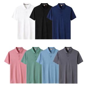 Camisetas Polo de Diseño OEM 2026, Logotipo Personalizado, Poliéster y Algodón, Color Sólido, Uniforme de Golf, Camiseta Polo para Hombre - Product Image 5