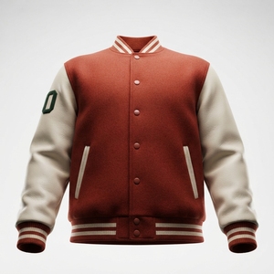 <b>Mens</b> Custom Varsity Letterman Baseball <b>Jacket</b> featuring College Style Design with Patches & Embroidered Preppy Style Autumn Wear - Product Image 6