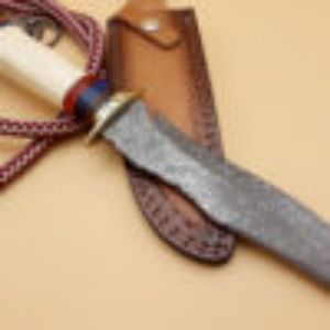Outdoor Survival Hunting <b>Knives</b> with Precision <b>Sharp</b> Blade Durable Handle for Camping Hiking Fishing Wilderness Exploration - Product Image 6
