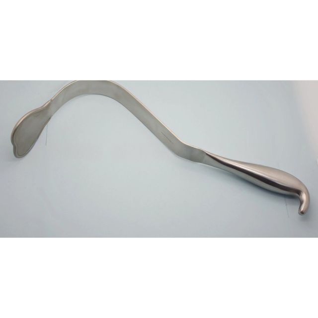 Harrington Splanchnic Retractor 42mm Flexible Blade Slightly Heart Shaped Right Angled Surgical Instruments CE ISO Approved