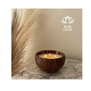 ENVÍO RÁPIDO Vela de Cáscara de Coco Segura y Limpia 2026 Cera de Soja Vegetal Pura Ideal para Aromaterapia en el Hogar y Decoración de Fiestas Vendedor Directo - Product Image 1