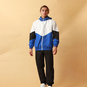 Sudadera con Capucha Ravida Sports, Personalizable con Logotipo, Ligera, Transpirable, para Hombre, Talla Grande, Diseño de Leopardo, Estilo Casual, con Abertura Lateral, para Verano - Product Image 1