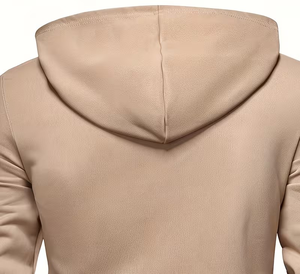 Men's Casual Sports Suit Terry Fabric 100% Cotton Quick Dry 300g Multi Pocket Solid Pattern Knitted Two-Piece Set Winter - Product Image 5