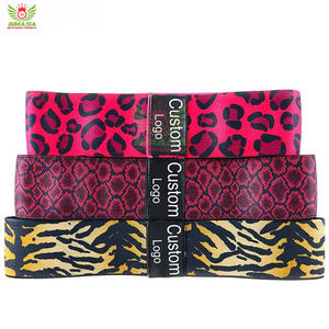 Set de Bandas de Resistencia para Entrenamiento de Cadera para Mujeres, Bandas Elásticas Anchas Antideslizantes para Ejercicios de Glúteos, de Poliéster Resistente - Product Image 3