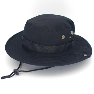 Camouflage Men Hat Bucket Hats Panama Summer <b>Cap</b> <b>Hiking</b> Outdoor Camo Sun <b>Caps</b> - Product Image 2
