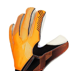 Gants de gardien de but de football avec paume renforcée améliorée, protection flexible des doigts, sangle de poignet sécurisée, grip en latex respirant - Product Image 6
