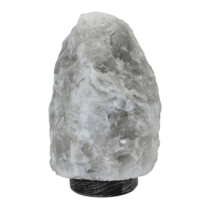Lámparas de Sal del Himalaya Grises con Logotipo Personalizado, Lámparas de Cristal de Roca Natural de Primera Calidad con Tamaño OEM, Proveedor Mayorista de Marca Privada - Product Image 4