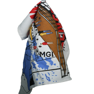 Paño de Cocina Personalizado Ecológico, Impreso, Suave, 100% Algodón Orgánico, Transpirable, con Logotipo Personalizado - Product Image 2