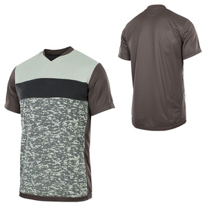 เสื้อแข่งจักรยานเสือภูเขา OEM Enduro Downhill คอวี ผ้าตาข่ายระบายอากาศ กางเกงขาสั้น ชุดปั่นจักรยานพิมพ์ลายตามสั่งด้วยเทคนิค Sublimation - Product Image 3