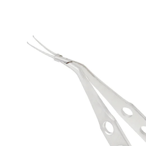 Pinzas de Capsulorrexis Manuales Inamura Cross-Action, Punta de 1.50 mm, Ángulo de 45°, 10.5 cm, Microcirugía Oftálmica, Acero Inoxidable - Product Image 4