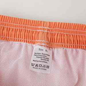 Shorts de bain pour hommes personnalisés en polyester, coupe ample de 5 pouces, séchage rapide, respirants, pour la plage, le surf et l'été - Product Image 5