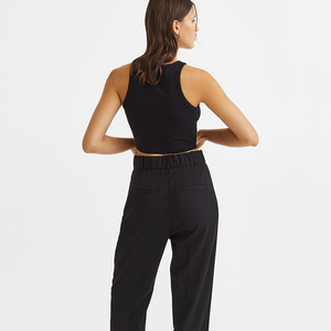 COVERTO ENTERPRISES Nouveau Pantalon de Survêtement Décontracté en Coton à Taille Élastique Coupe Bootcut pour Femme – Écologique et Idéal pour l'Hiver - Product Image 4