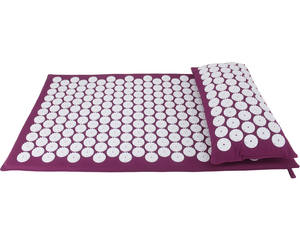 Ensemble de tapis et d'oreiller de massage par acupression en ABS et coton, écologique, avec logo personnalisé, pour le fitness, marque privée, vente en gros - Product Image 3