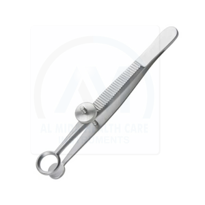 คีมสแตนเลสสำหรับถอดซีสต์เปลือกตา เครื่องมือผ่าตัดตา คีมเอเยอร์ 9 ซม. - Product Image 2