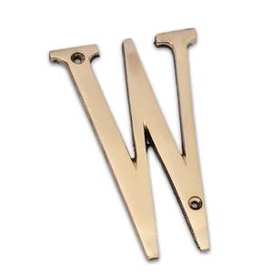 Placa de Identificación de Latón para Puerta de Hotel, Letrero con Letras del Alfabeto para Montar en la Pared - Product Image 5