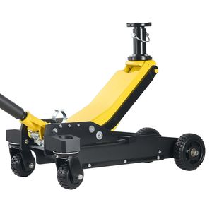 Martinetto idraulico da officina in alluminio e acciaio da 3 tonnellate (6614 libbre) con doppio pistone a sollevamento rapido e pompa di estensione per auto - Product Image 1