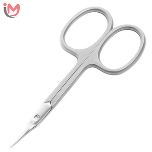 Stainless Steel <b>Cuticle</b> <b>Scissors</b> Curved Finger and Toenails Manicure Beauty <b>Scissors</b> with Packing Case Customized Color & Size - Product Image 1
