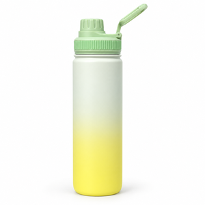 Modern Customizable Stainless Steel Promotional <b>Gift</b> Set with Gradient Water <b>Bottle</b> Socks Keychain and Accessories in Pastel <b>Box</b> - Product Image 2