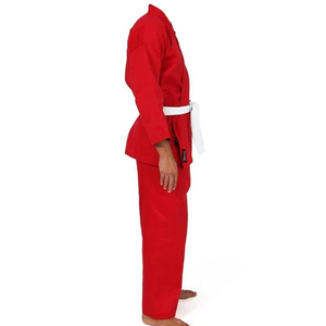 Rohzen Sports Men's Karate Uniform <b>Set</b> 240g Polyester/Cotton Breathable Quick Dry Stretch Reinforced Stitching Training Apparel - Product Image 4