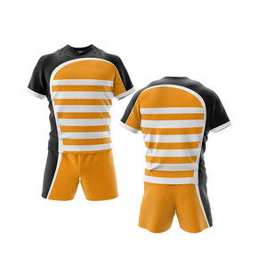 High Quality Super Sale Wholesale Price Men Rugby Uniforms Made In 100% Polyester Material Comfortable Rugby Uniform - Product Image 3