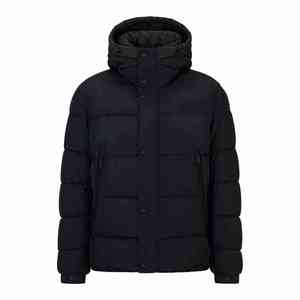 Custom Men's Winter Puffer Jacket Hooded Thickened Warm <b>Bubble</b> <b>Coat</b> Water-Resistant Padded Quilted Outdoor Men's Outerwear - Product Image 4