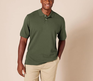 Polo para hombre más vendido, de manga corta, estilo moderno, corte regular, ropa de calle, algodón, moda de verano, camiseta polo. - Product Image 1