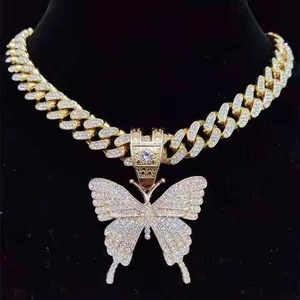 Queen Crown Letter <b>Name</b> Pendant 925 Sterling <b>Silver</b> Rose Gold Plated Moissanite Hip Hop Women's <b>Necklace</b> For Birthday Gifts - Product Image 5
