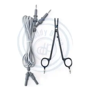 Non Stick Bipolar Artery Sealer Forceps with Cable Reusable with Cable Non Stick Bipolar Forceps Surgical Instruments