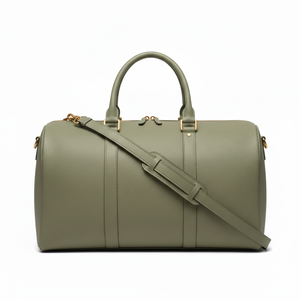 Sac à bandoulière en cuir rétro de couleur unie, sac à bandoulière décontracté pour affaires, sac de voyage horizontal pour papier A4, sacoche pour ordinateur portable - Product Image 6