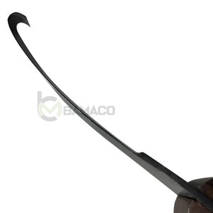 Couteau à sabot étroit droitier en acier inoxydable et bois, prix avantageux, offre spéciale - Product Image 6