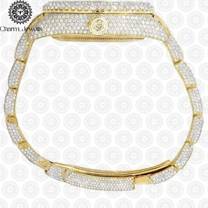 Reloj de Lujo para Hombre Charm Jewells, Acero Inoxidable, Esfera de 40 mm, Correa de 20 mm, Cierre Oculto con Botón, Movimiento Mecánico, Resistente al Agua 10 Bar - Product Image 2