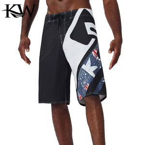 Custom <b>Men's</b> Custom Printed Swim <b>Trunks</b> Anti UV Quick Dry Polyester Board Shorts Quick Dry Breathable Beachwear with Drawstring - Product Image 3