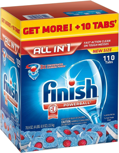 Finish - All in 1 - 85 unidades - Detergente para lavavajillas - Powerball - Pastillas para lavavajillas - Tabs para lavavajillas - Aroma fresco - Product Image 1