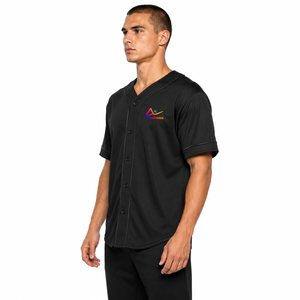 Camiseta Deportiva de Béisbol para Hombre con Mangas Cortas, Tejido Transpirable y Ecológico para Deportes de Verano - Product Image 4