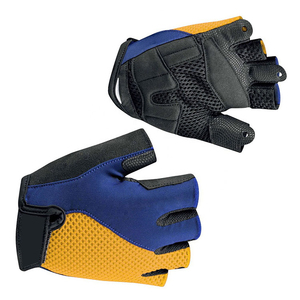 Gants de cyclisme d'hiver unisexes de haute qualité en cuir et polyester respirants avec coussinets en gel imperméables et sangle de poignet réglable - Product Image 4
