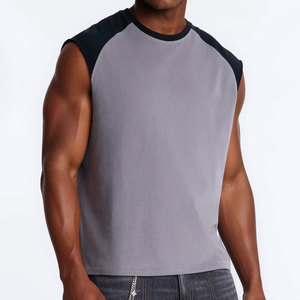 Custom Reglan Sleeveless Design Custom Multi Color Casual Wear <b>Cropped</b> Regular Fit Streetwear Eco-Friendly Jersey Tank <b>Top</b> - Product Image 1