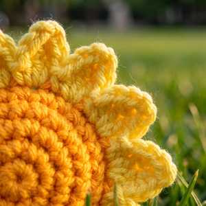 Étiquette nominative personnalisée en crochet faite à la main et écologique, porte-clés lettre personnalisé, breloque tournesol, décoration pour sac d'école enfant - Product Image 2