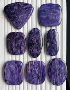 Charoita Natural de Primera Calidad, Cabujón de Piedra Preciosa Suelta Hecha a Mano para Joyería, Suministro a Granel, Accesorio ASHU GEMS - Product Image 1