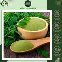 Ekstrak Daun Moringa Liar Berkualitas Tinggi, Bubuk, Cold Pressed, Suplemen Herbal Alami Berbasis Tumbuhan untuk Nutrisi Harian