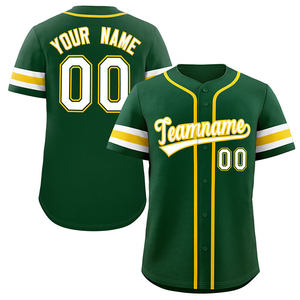 Maillots de baseball personnalisés sublimés en gros - Maillots professionnels unisexes pour adultes à séchage rapide à manches courtes avec noms et logos d'équipe/joueur personnalisés - Product Image 4