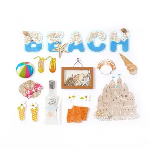[7R] Wholesale Vacation Beach Journal 3D Custom Sticker for book