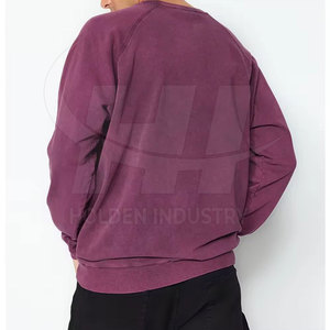 Sweat-shirt élégant effet délavé, en tissu de qualité supérieure, coupe décontractée, idéal pour un style streetwear décontracté. - Product Image 5
