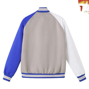 Psi | Omega | Sorority Letter <b>Embroidered</b> Zipper Closure Regular Fit Winter Satin Breathable <b>Womens</b> Varsity <b>Jacket</b> Detachable - Product Image 2