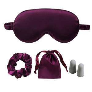 Cache-œil en soie élégant pour femme – Accessoire de sommeil luxueux et doux pour la nuit - Product Image 1