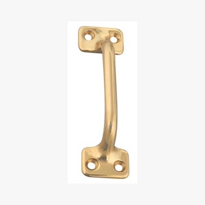 Poignée de porte en laiton poli, design traditionnel, quincaillerie de traction en métal durable pour armoires, meubles et cuisine – En vente - Product Image 1