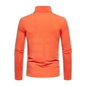 เสื้อยืดคอเต่าผู้ชายทรงปกติ แขนยาว ผ้าฝ้าย 100% สวมใส่สบาย เป็นมิตรกับสิ่งแวดล้อม ระบายอากาศได้ดี แห้งเร็ว ขายส่ง - Product Image 3